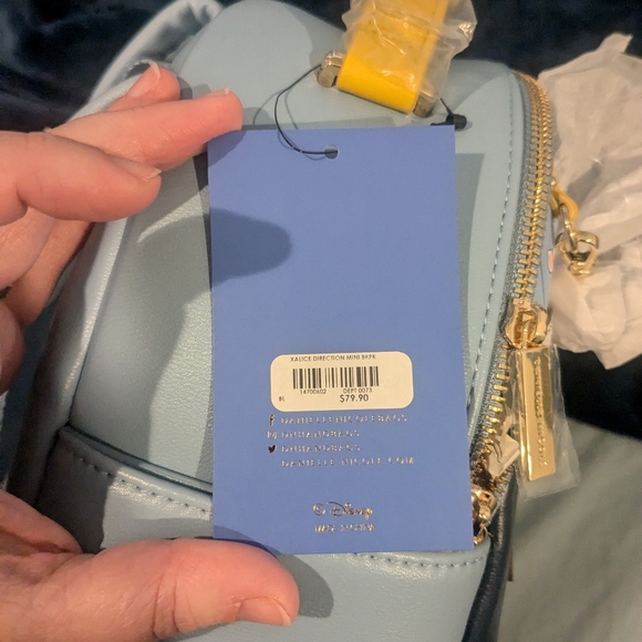 NWT Alice in Wonderland mini backpack - Picture 3 of 3